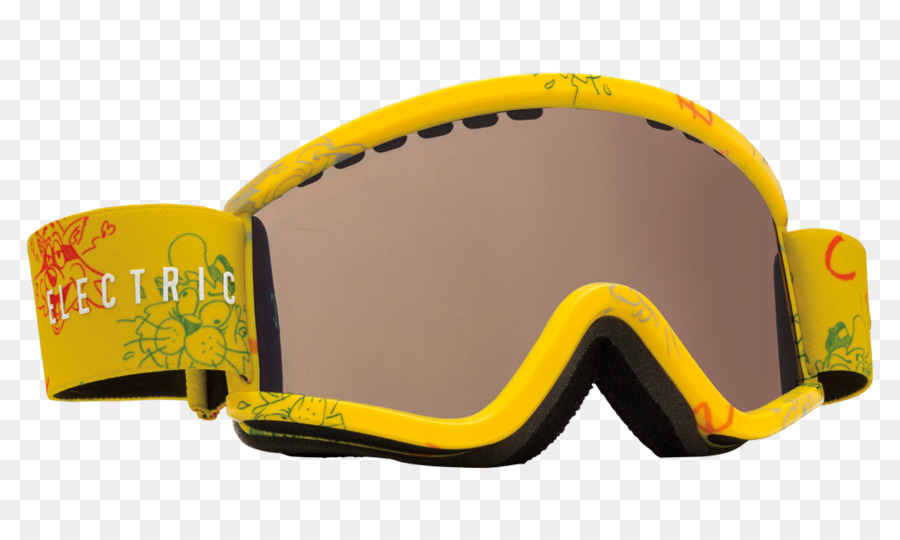 Skibrille Snowboard Brille Ski Gafas de esquí - gelbe lab
