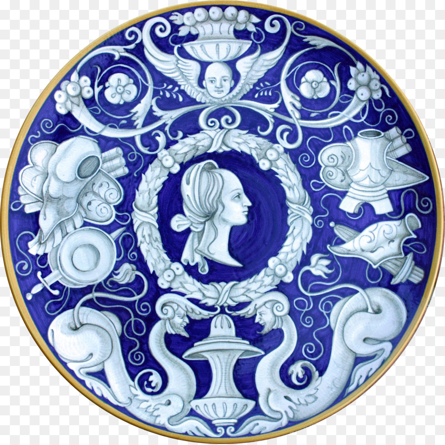 Arti visive Blu e bianco ceramica Porcellana Cipriano Piccolpasso - decoro