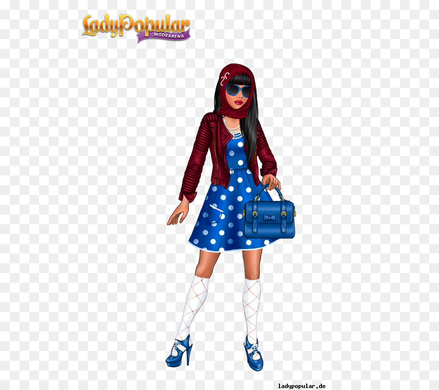 Kostüm Lady Popular Schuh Oberbekleidung - Rock n Roll
