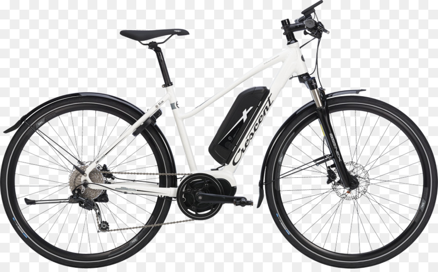Bicicletta elettrica di Ciclocross Cube Bike CUBE Cross Hybrid UNA 400 - Bicicletta