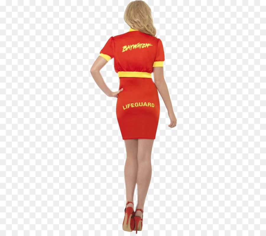 Kostüm-party Lifeguard Badeanzug Kleidung - Kleid