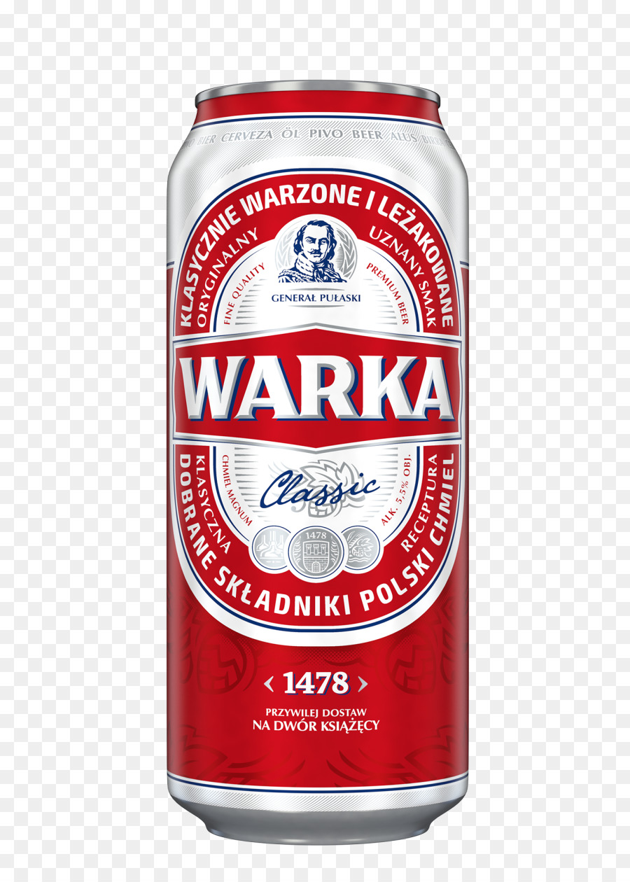 Bier Warka Brauerei Lagerbier Stark - Bier