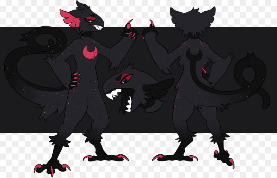 Demone Carnivora creatura Leggendaria cartone Animato - demone