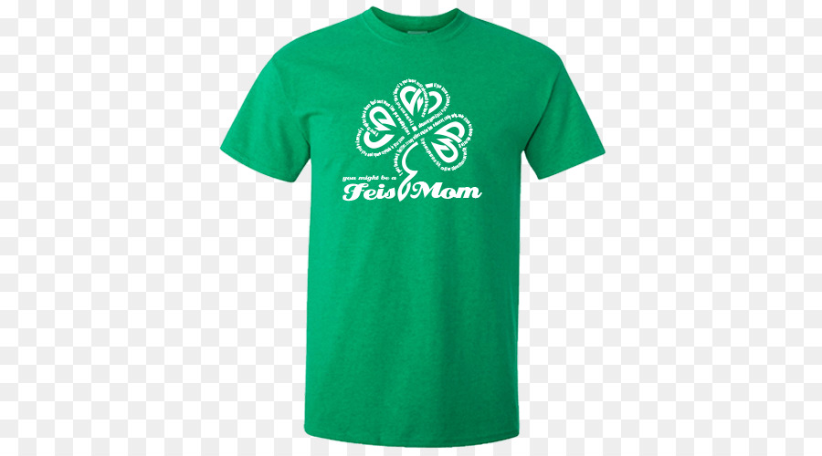 Langarm T shirt der University of Notre Dame mit Langen ärmeln T shirt - Irish Dance
