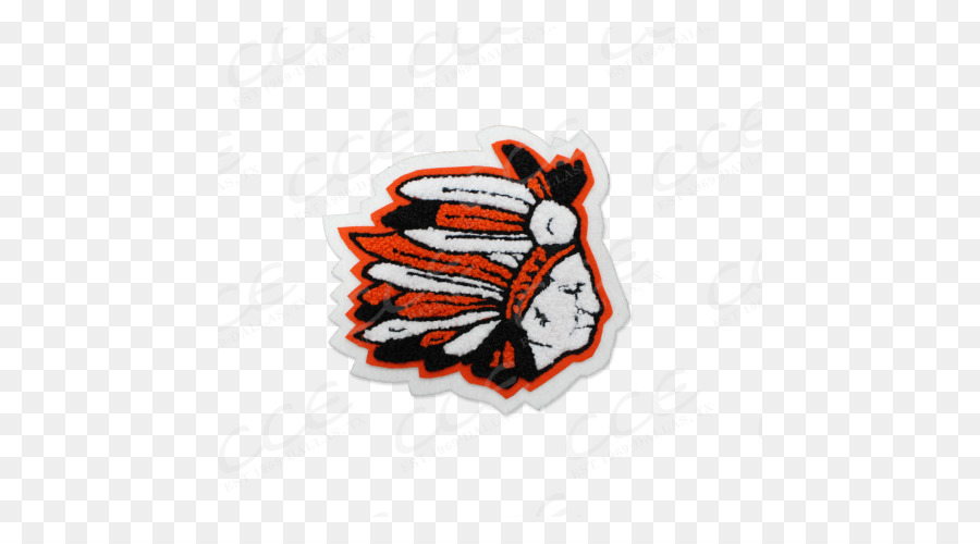 Insekt Logo Aufkleber Schrift - Indische Maskottchen