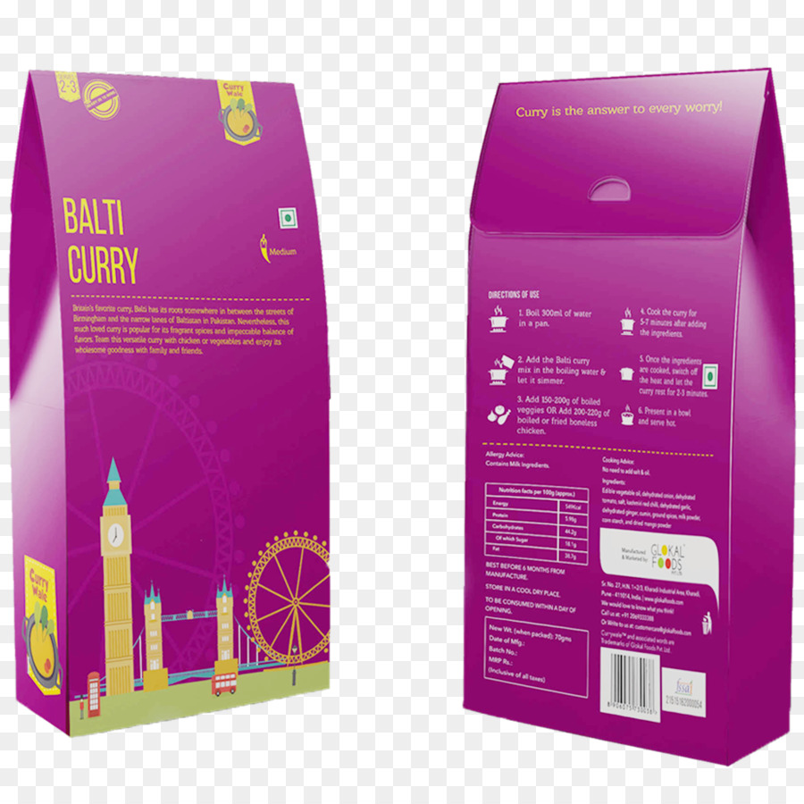 Packaging And Labeling Purple