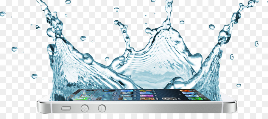 Idrato di acqua Potabile di prova di Acqua - iphone in acqua