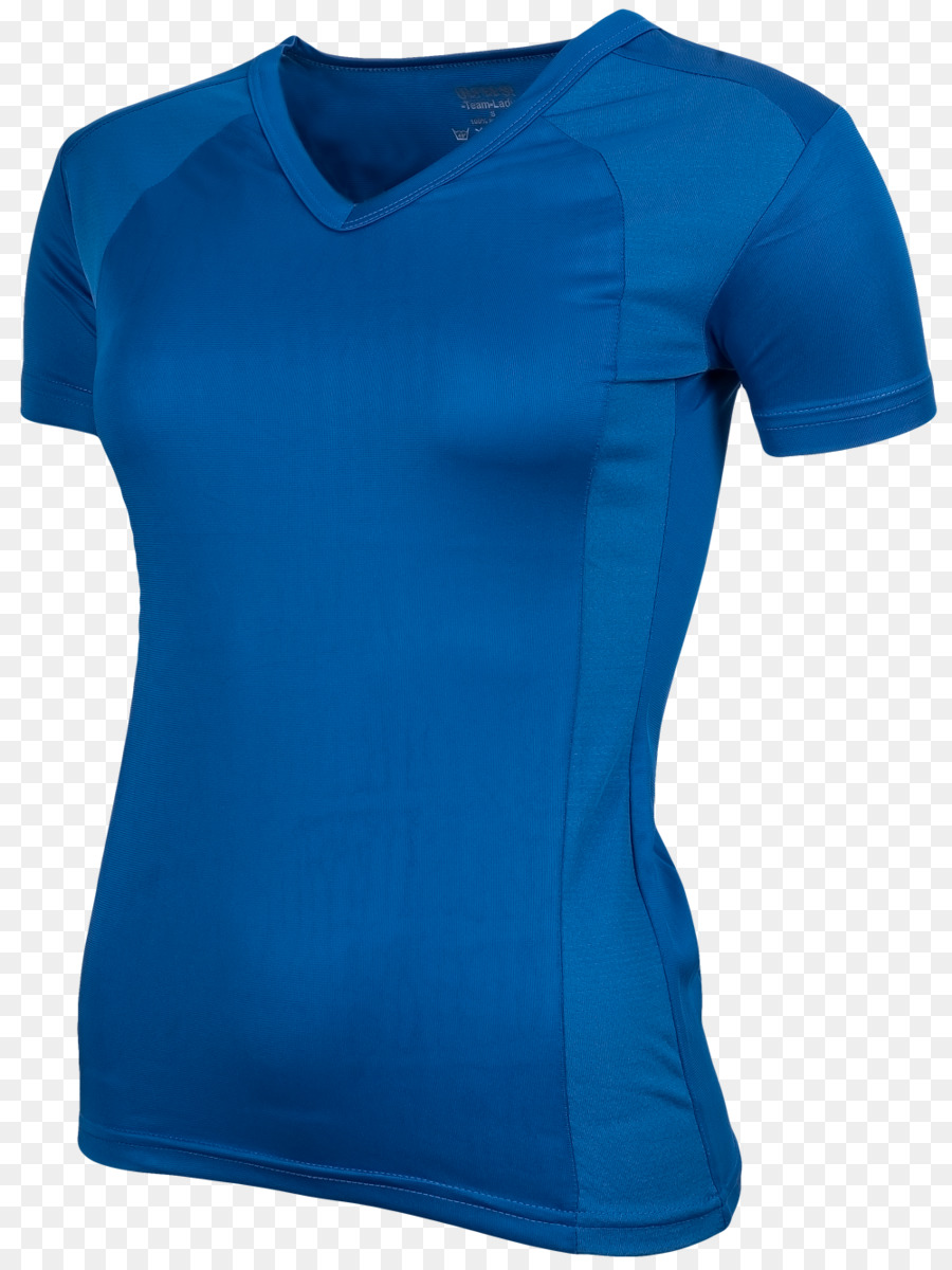 T-shirt senza Maniche di camicia Blu Abbigliamento - Maglietta