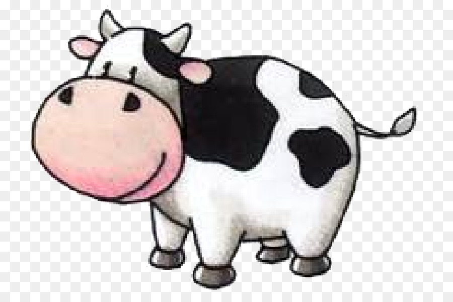 Holstein Friesian bestiame Maglia bovini Moo T-shirt Clip art - Maglietta