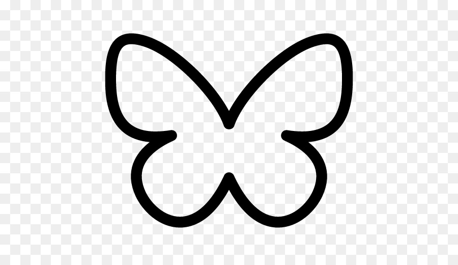 Schmetterling Computer Symbole Symbol - Schmetterling