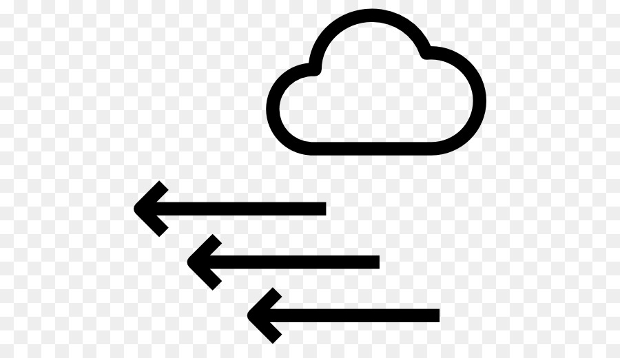 Meteorologia pressione Atmosferica Clima Icone del Computer Cloud - nube