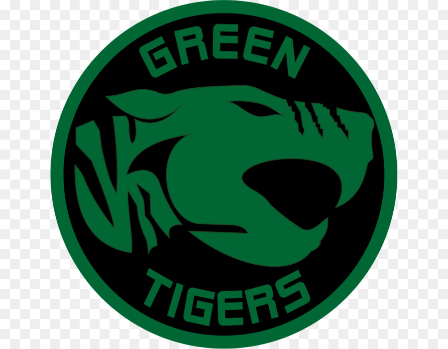 Logo Emblema Marchio Verde Clip art - tigri