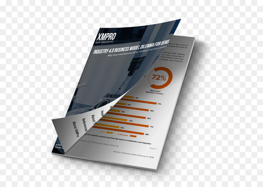 Magazine Graphic design XMPro Inc. Editorial design - Design