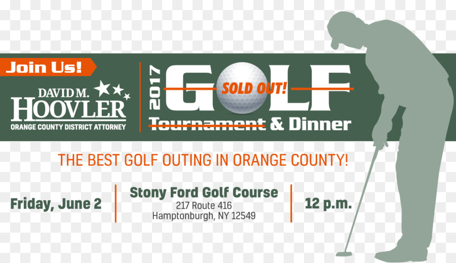 Banner, Marke, Logo - golf Turnier flyer