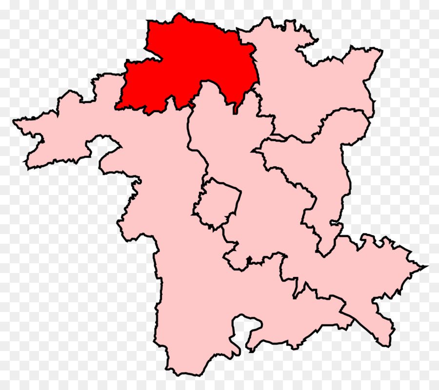 Est Worcestershire Wyre Forest distretto Elettorale Kidderminster - mappa