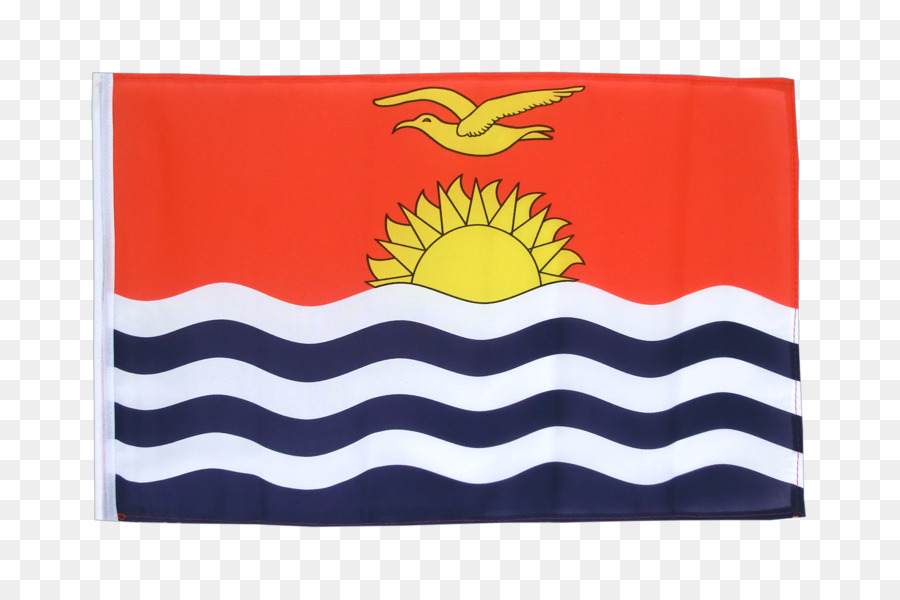 Bandiera della Bandiera di Kiribati di Kiribati Gilbertese Fanion - bandiera