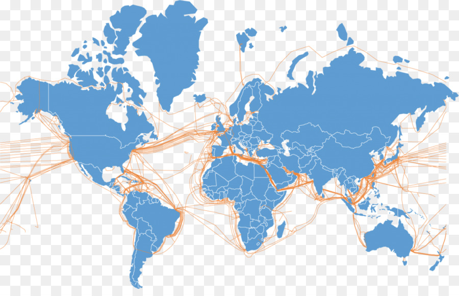 Mondo mappa del Mondo proiezione di Mercatore - globo