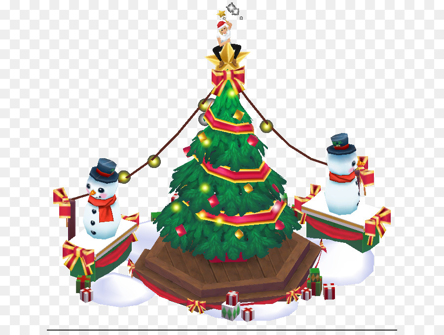 Albero di natale, ornamento di Natale di The Sims 3: Stagioni della decorazione di Natale - albero di natale