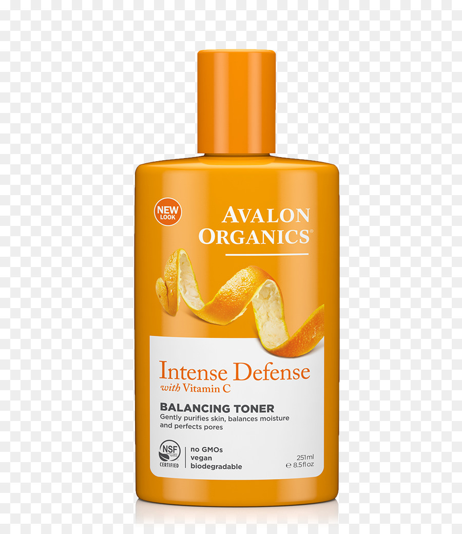 Toner Avalon Organics Intensive Verteidigung Vitamin C Renewal Creme Gesichts-Avalon Organics Intensive Verteidigung CLEANSING GEL Kosmetik - ricinus Samen