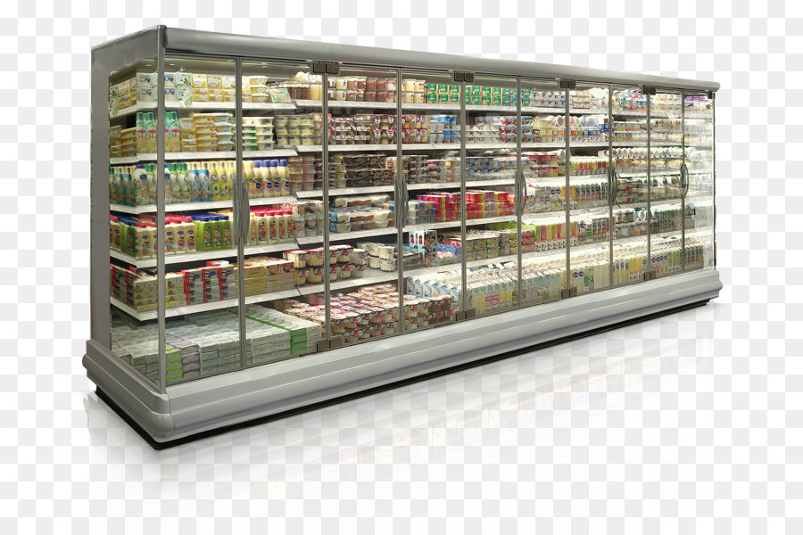 Vitrine Inventar, Frozen food, Supermarkt - klappbar