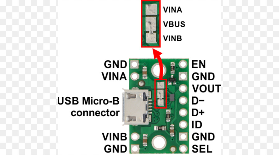Pin Micro-USB schema di collegamento Mini-USB - USB