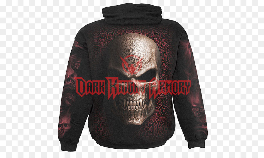 Hoodie T-shirt Gothic-fashion-Pullover-Kleidung - Tattoo Skull