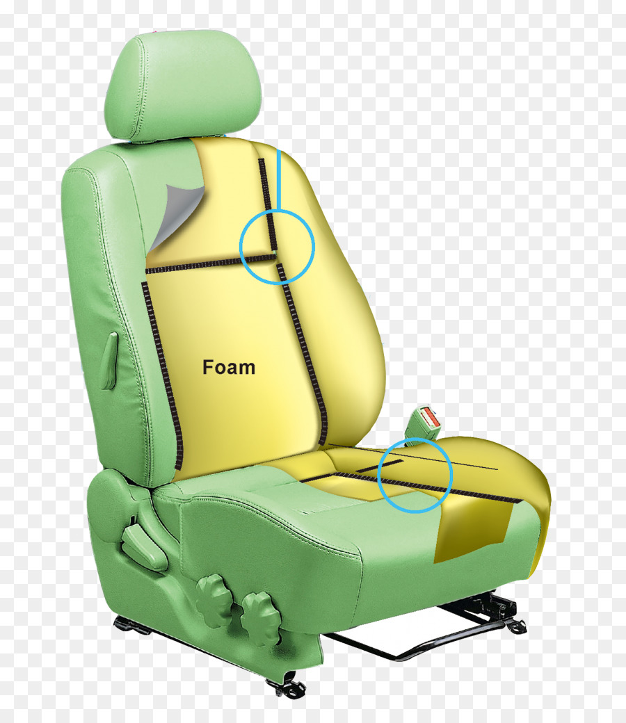 Car seat Comfort Grün - Auto