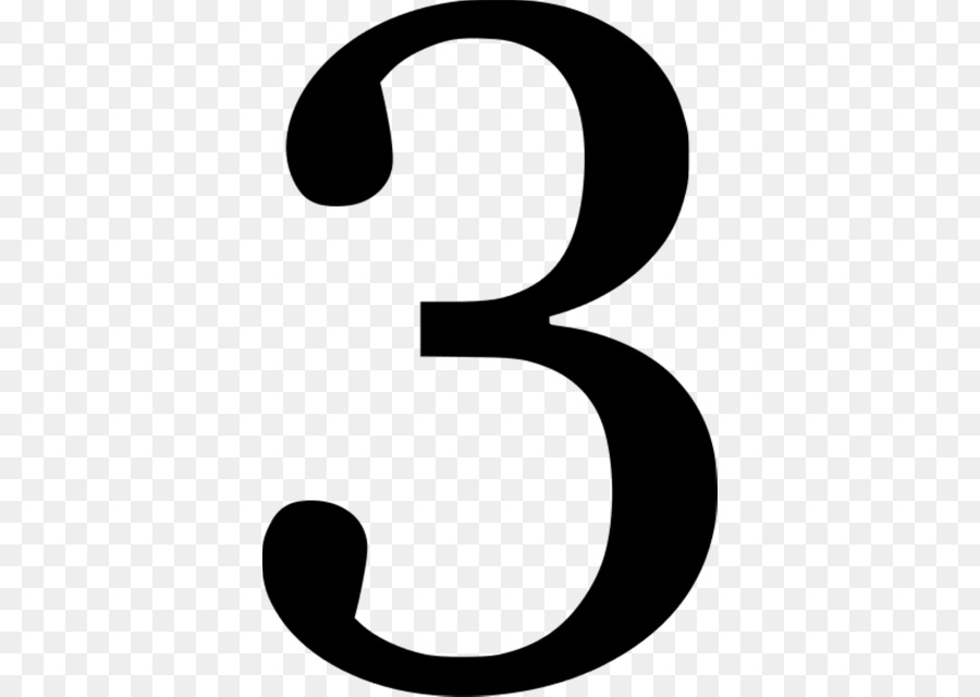 Anzahl stellige Numerische Clip art - Nummer Drei