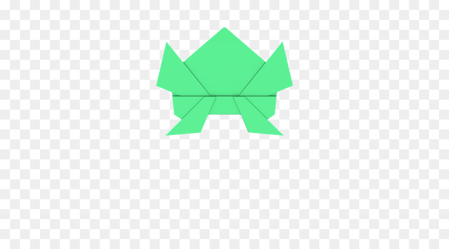 Dòng Màu Xanh Lá Cây Góc Origami - dòng
