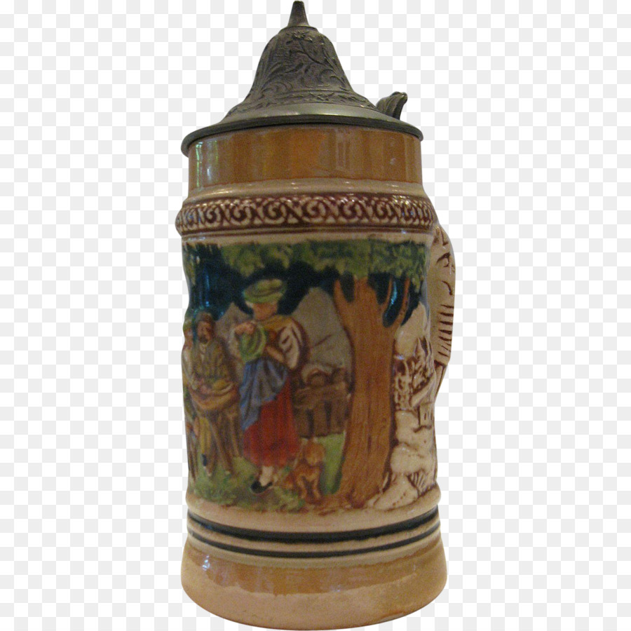 Bierkrug Keramik Vase Pottery - Bier