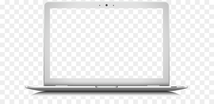 Laptop Computer Monitore - weißes Glas
