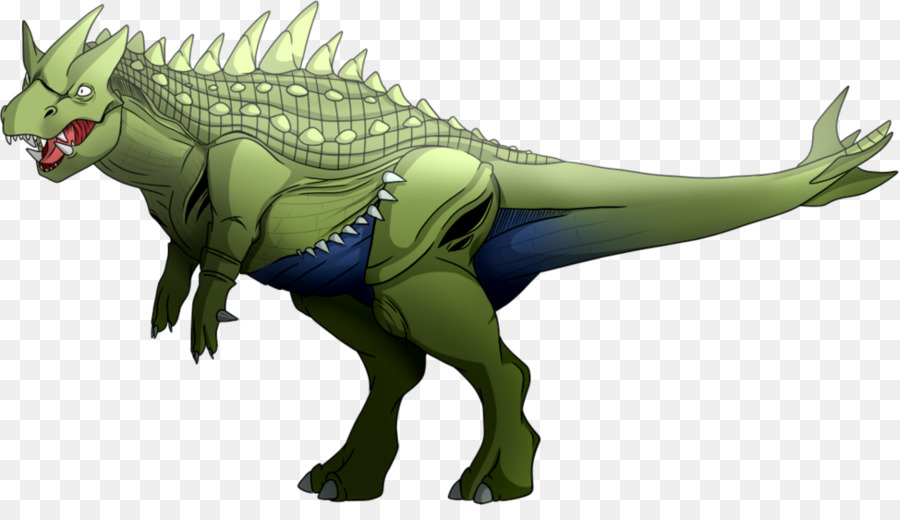 Tyrannosaurus Cartoon Schwanz Tier - Zeichnung, Schattierung
