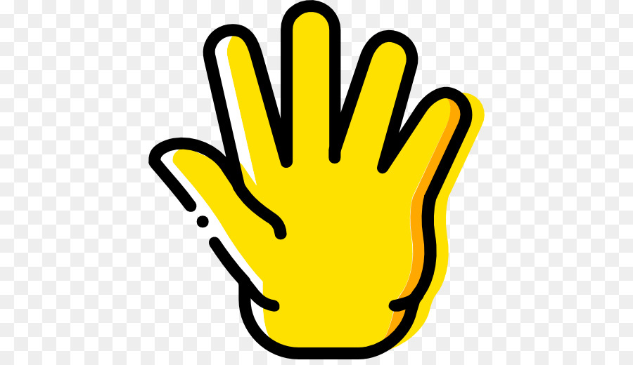 Dito medio e il dito Indice della Mano Icone del Computer - mano