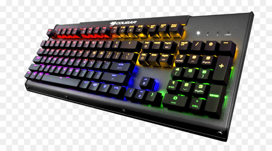 Amazon.com Computer-Tastatur-Gaming-Tastatur RGB-Farbmodell Elektrische Schalter - Computer