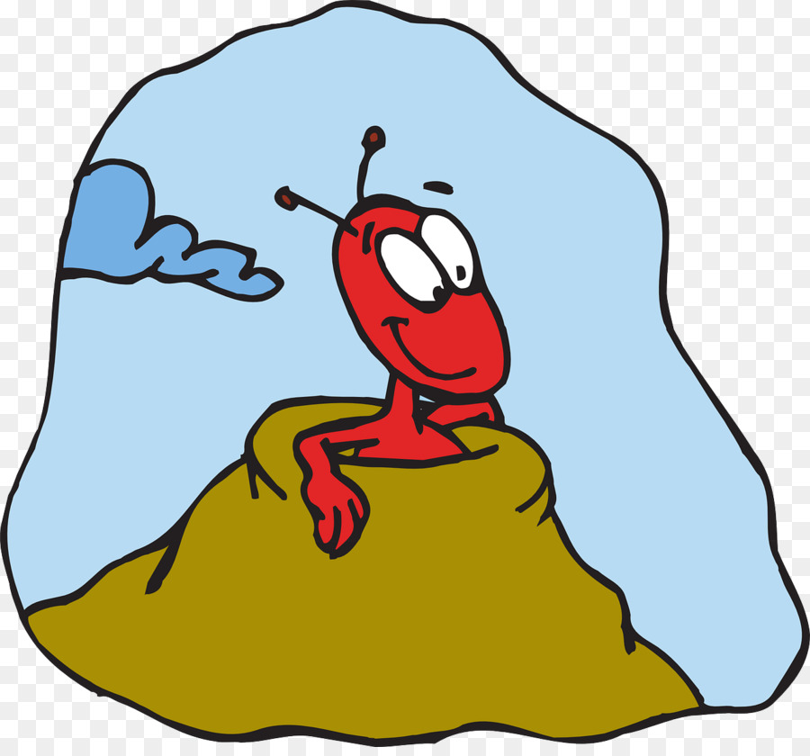 Clipart di colonia di formiche - formica del fumetto