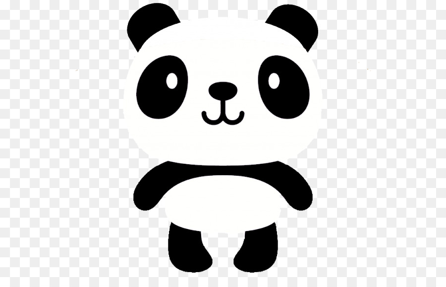 Baby doccia panda Gigante Saluto & Carte di Nota Festa di Compleanno - compleanno