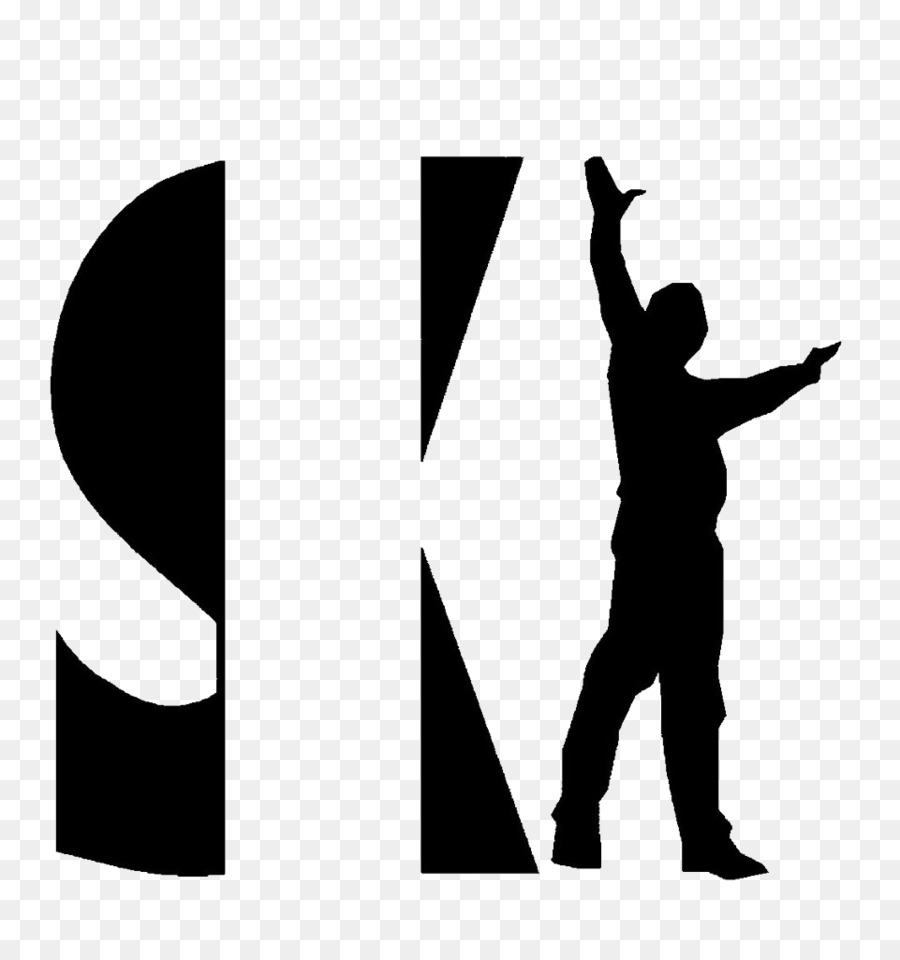 Skifahren Sparkii Ski Blue Logo in Schwarz und weiß - ski logo