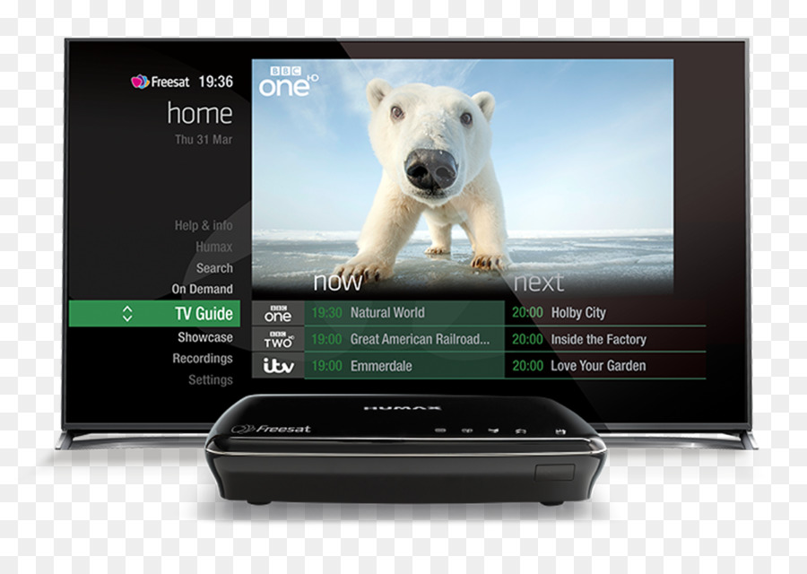 Digitaler Video-Recorder Humax HDR-1100S HD-Fernseher Freesat - spielen Gericht