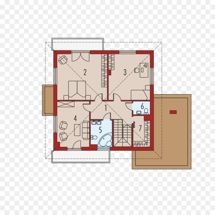 Grundriss Haus planen Wohnung Quadratmeter - Haus