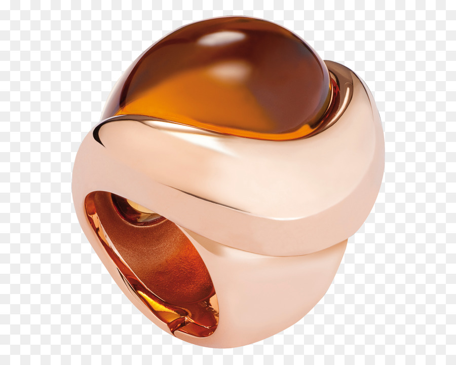 Orecchino Gioielli In Ambra Oro - anello