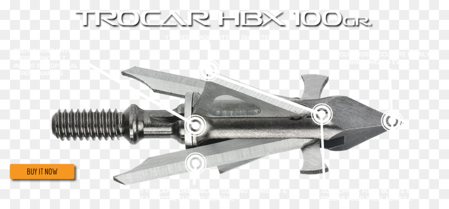 Werkzeug, Winkel Trokar HBX Armbrust - schlecht bis zum Knochen