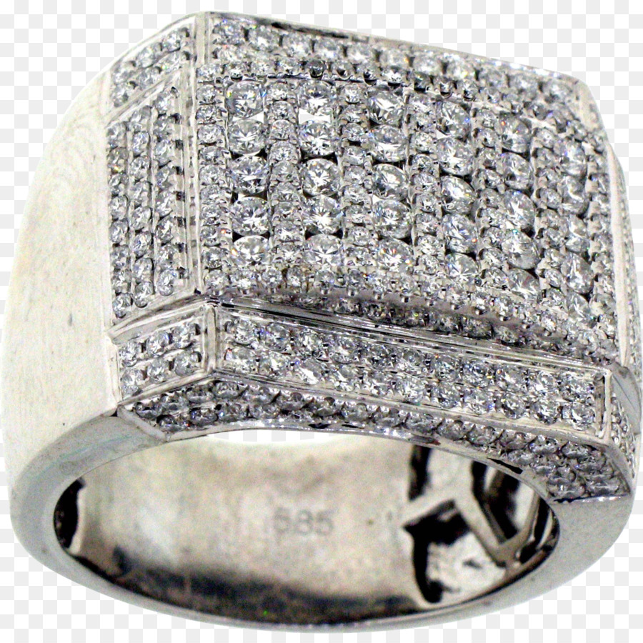 Ring Schmuck Silber Gold Diamant - Ring