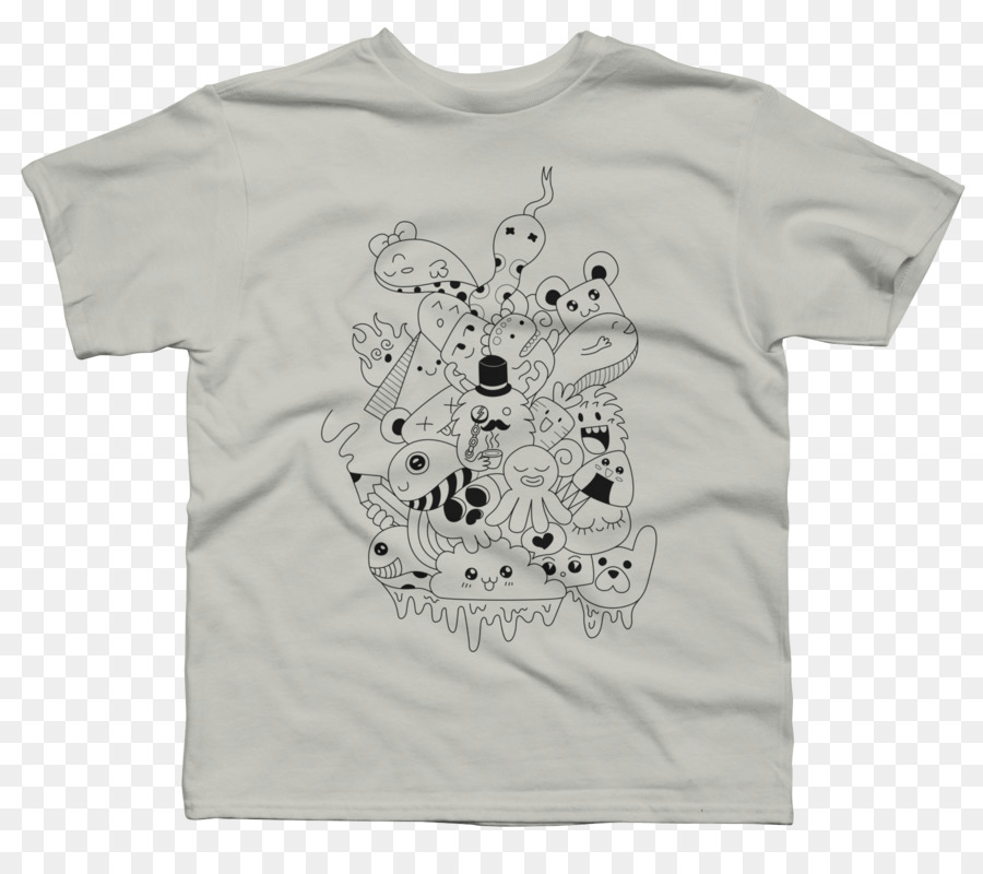 T-shirt nghệ thuật thị Giác Tay áo Phông - Áo thun