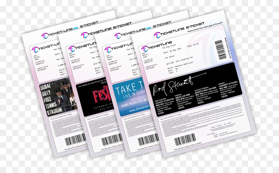 Elektronik Multimedia Marke Schrift - tickets material