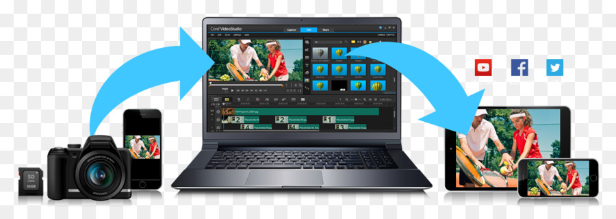 Corel VideoStudio Digital-video-Video-editing-software-Film-Bearbeitung - Retusche studio