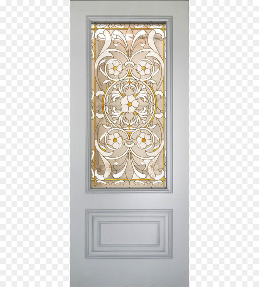 Glasmalerei-Tür-Isolierverglasung-Glas-Kunst - Tür
