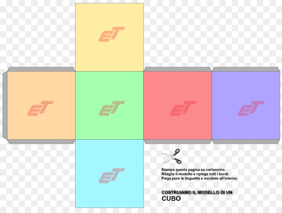 Carta Logo design Industriale geometria Solida - cubo