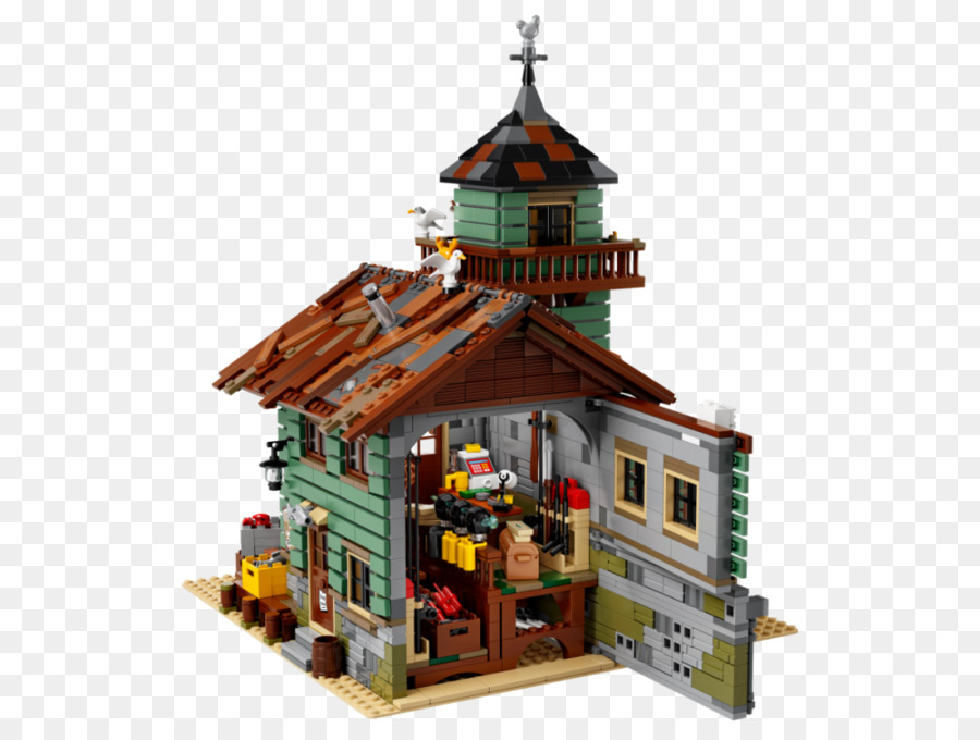 Lego Idee Amazon.com LEGO 21310 Idee Vecchio Negozio di Pesca Giocattolo - giocattolo