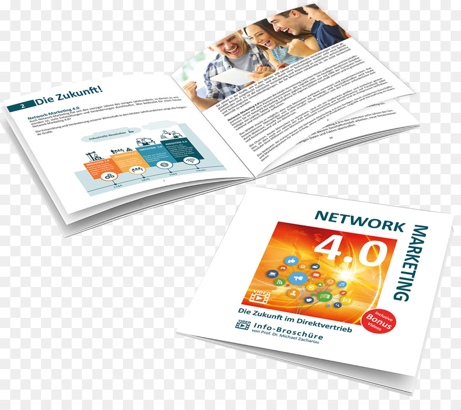 Werbung Brand Broschüre - Network Marketing