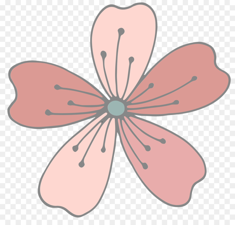 Blühende pflanze Line Clip art - Design